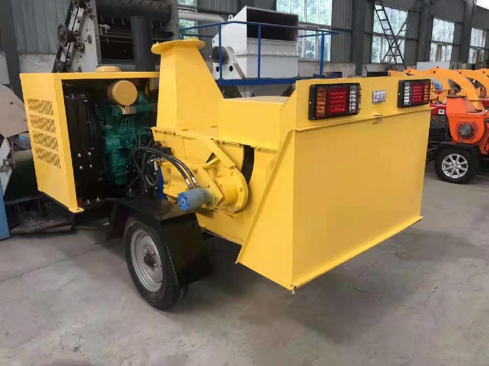 Large garden branch shredder