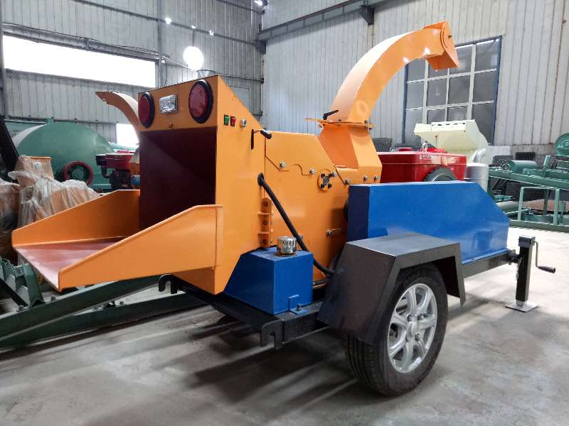 Large garden branch shredder