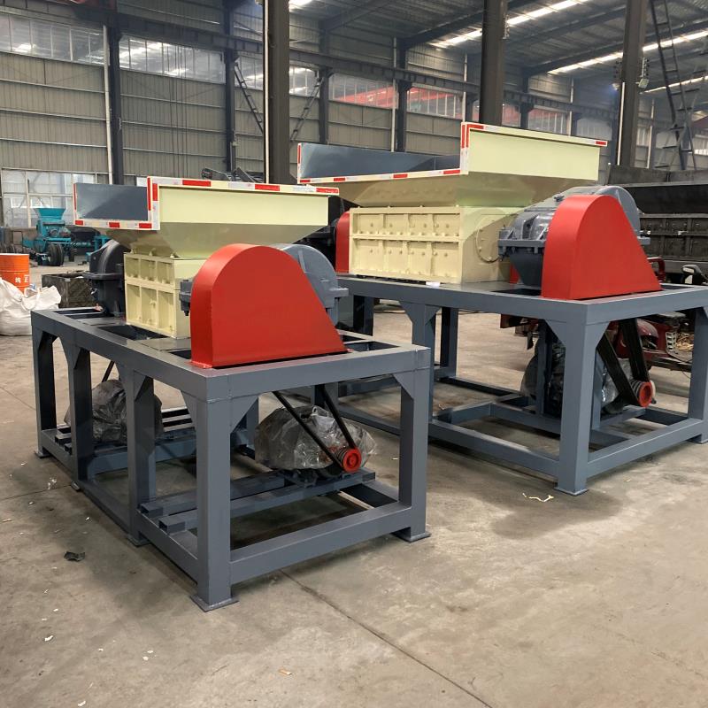 Double shaft shredder